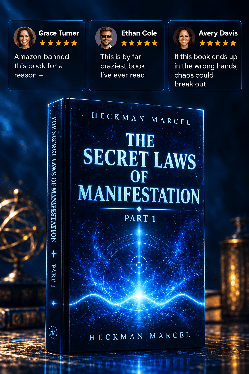 The Secret Laws of Manifestation by Marcel Heckman
